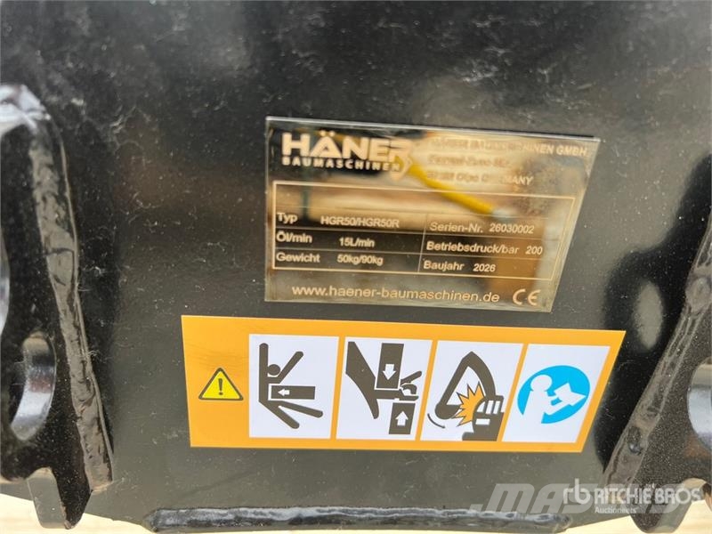 Haener HGR50R Sorting Excavator Grapple (Unused) Куки