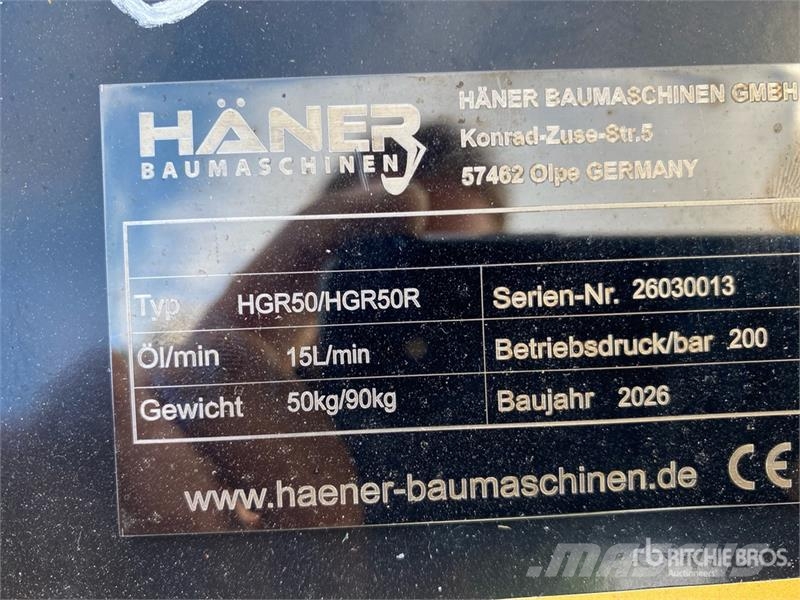 Haener HGR50R Sorting Excavator Grapple (Unused) Kourat