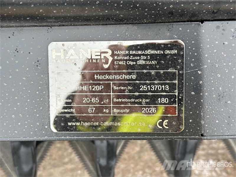 Haener HHE120P Tree Shear Tree Shear (Unused) Forestal - Otros