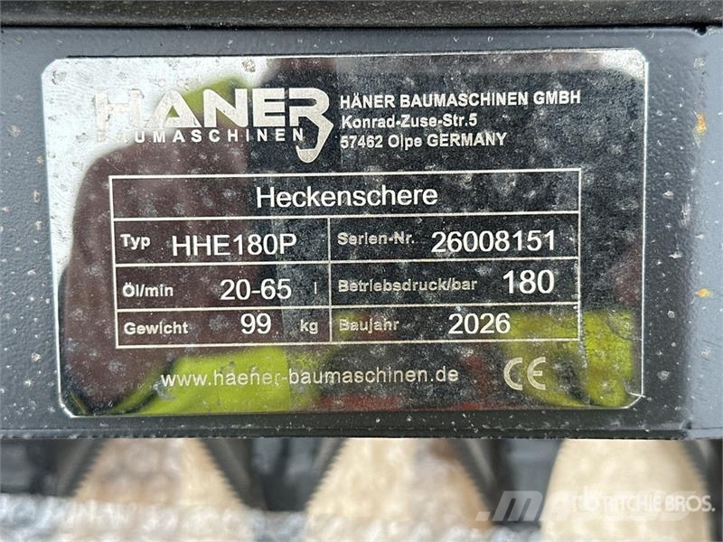 Haener HHE180P Tree Shear Tree Shear (Unused) Forestal - Otros