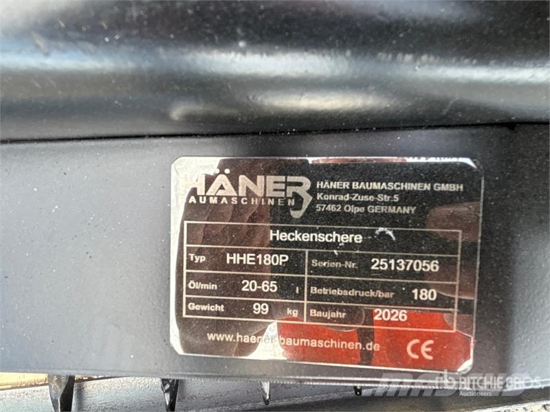 Haener HHE180P Tree Shear (Unused) Άλλα εξαρτήματα