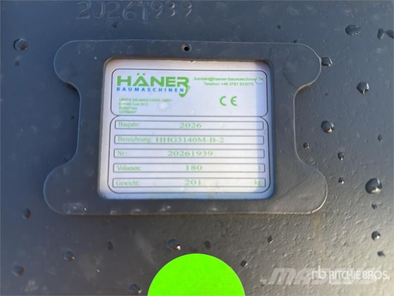  Haener HHG3140-Morin-M2 1400 mm Tilting Excavator  دلاء