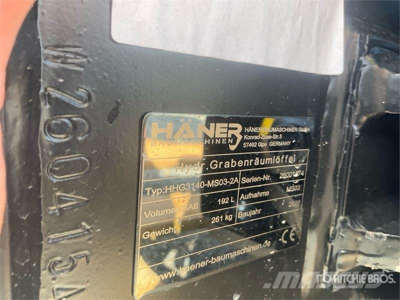  Haener HHG3140-MS03-2A Tilt Excavator Bucket (Unus دلاء
