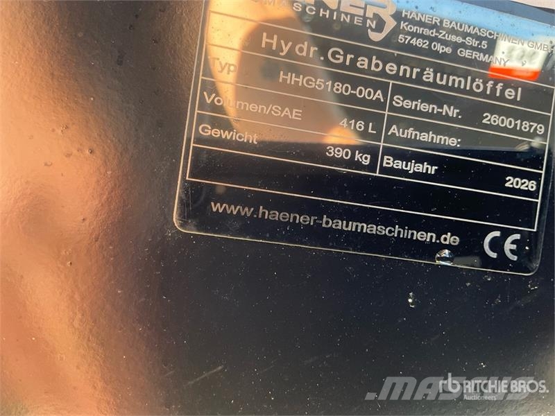  Haener HHG5180-00A Tilt Excavator Bucket (Unused) دلاء