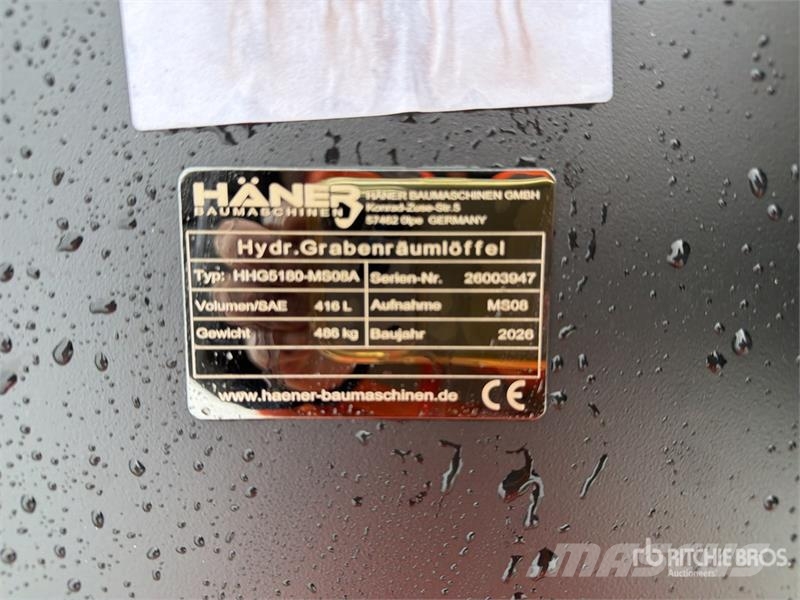  Haener HHG5180-MS08A 1800 mm Tilting Tilt Excavato Benne
