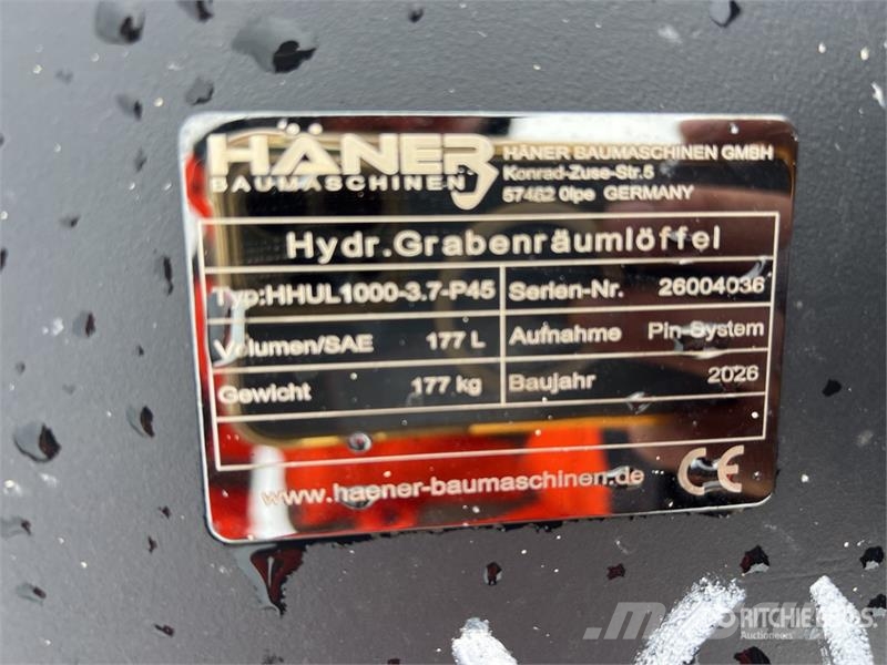  Haener HHUL1000-3.7-P45 1000 mm Tilting Excavator  دلاء