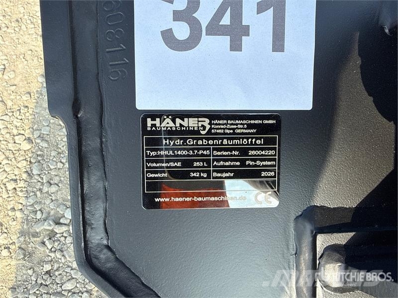 Haener HHUL1400-3.7-P45 Universal Excavator Bucket Kovalar