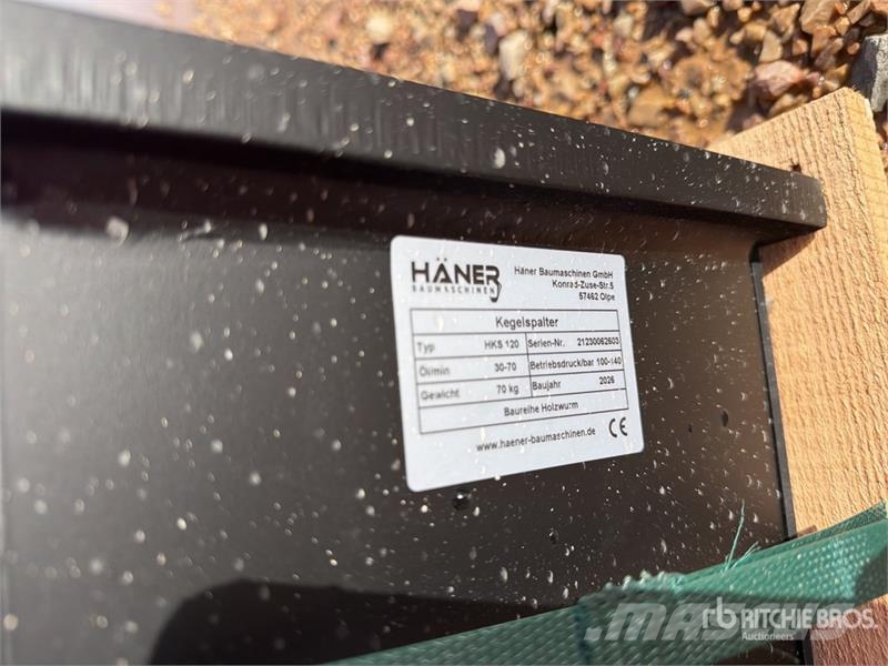  Haener HKS120 Wood Splitter (Unused) مكونات أخرى