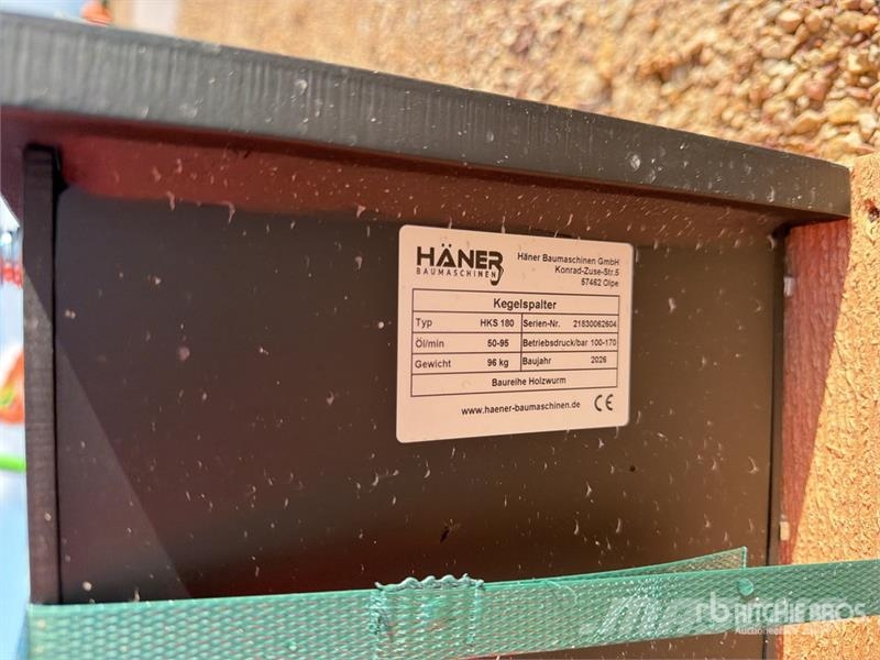  Haener HKS180 Wood Splitter (Unused) مكونات أخرى