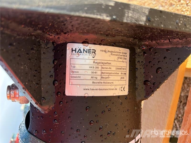 Haener HKS250 Wood Splitter (Unused) Other components