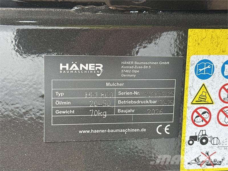 Haener HML800 Epareuse (Non Utilise) Flail Mower ( Mäher