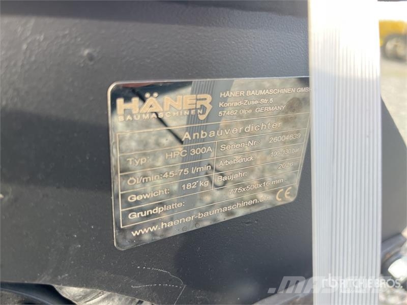  Haener HPC300A Plate Compactor Attachment (Unused) دكاكات أفقية