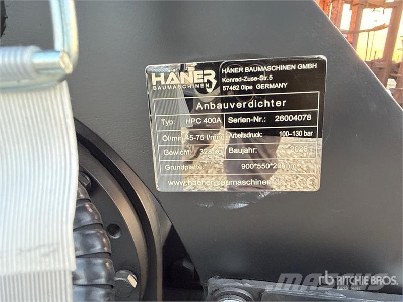  Haener HPC400A Compactor (Unused) Други компоненти