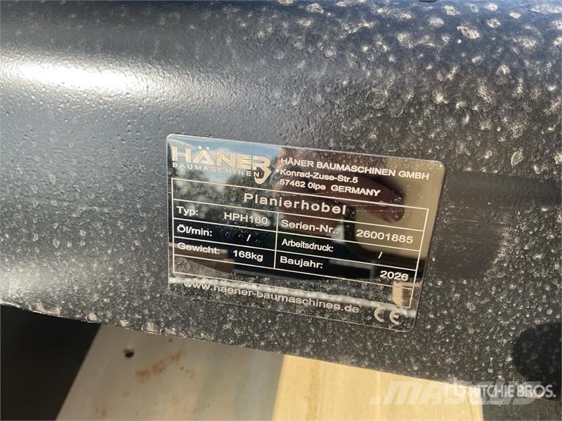 Haener HPH 160A Grading Beams (Unused) Egyéb alkatrészek