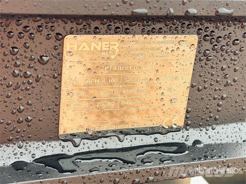 Haener HPH-R160A Rotating Grading Beams (Unused) Other components