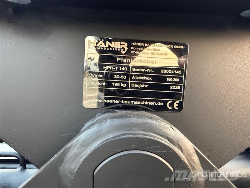  Haener HPH-T140A Grading Beams (Unused) Други компоненти