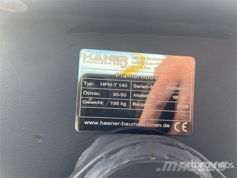  Haener HPH-T140A Grading Beams (Unused) مكونات أخرى