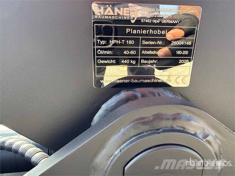 Haener HPH-T180A Grading Beams (Unused) Други компоненти