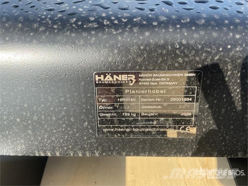 Haener HPH140A Grading Beams (Unused) Egyéb alkatrészek