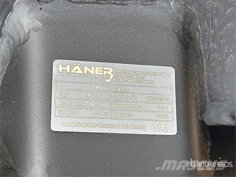 Haener HRZ 1.2A Dent De Deroctage (Non Utilise) Ex Scarificateur
