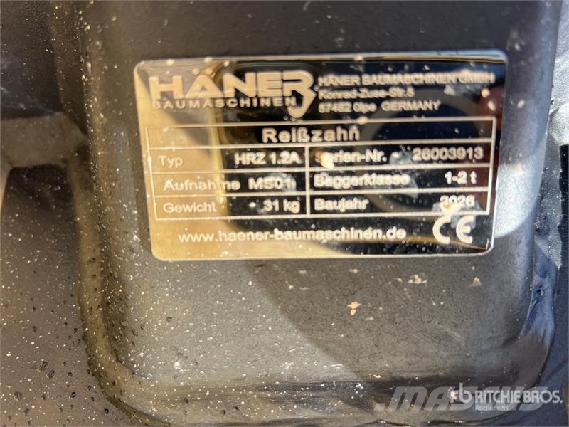 Haener HRZ 1.2A Excavator Ripper (Unused) Půdní rozrušovače