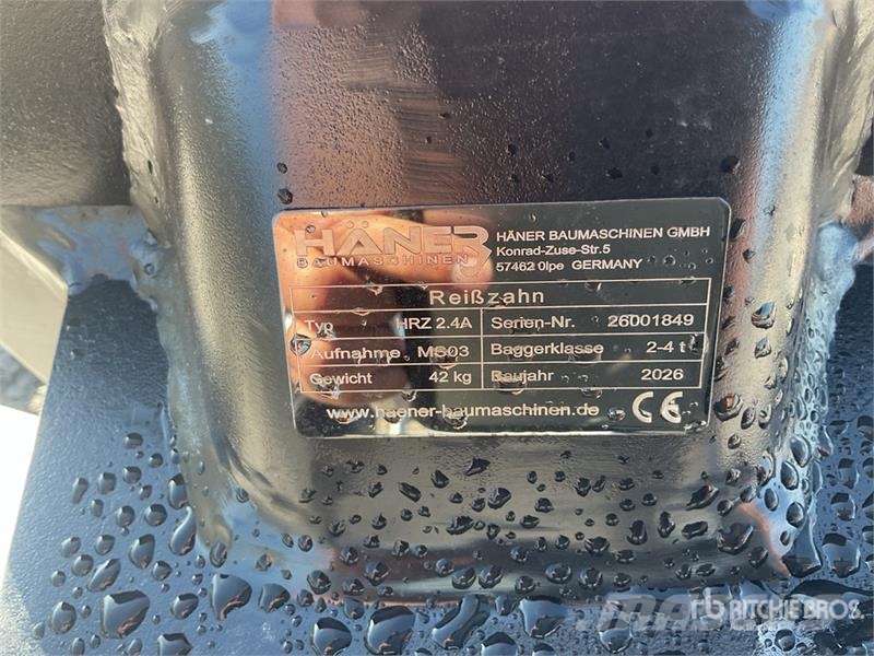 Haener HRZ2.4 Excavator Ripper (Unused) Réthasogatók