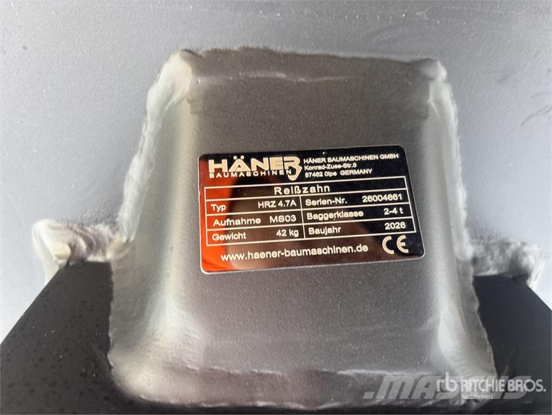 Haener HRZ4.7A Q/C Excavator Ripper (Unused) Scarificateur