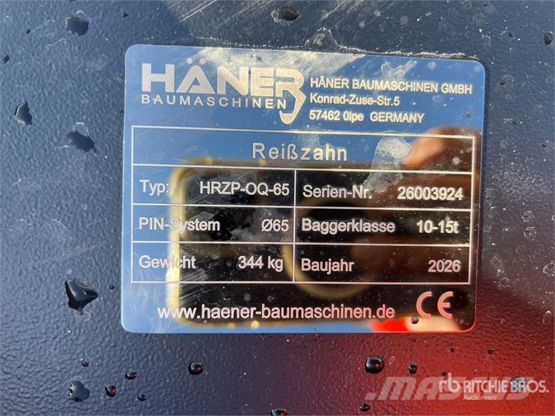 Haener HRZP-OQ-65 Excavator Ripper (Unused) Půdní rozrušovače