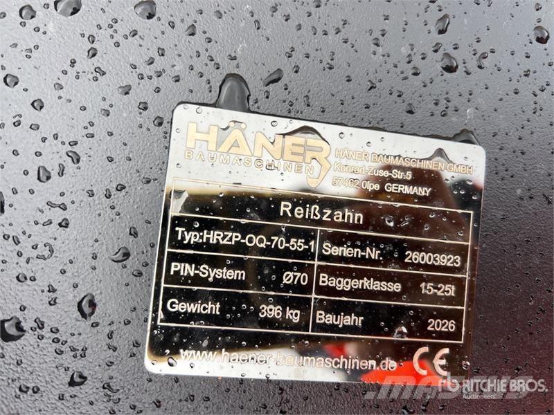 Haener HRZP-OQ-70-55-1 Excavator Ripper (Unused) Půdní rozrušovače
