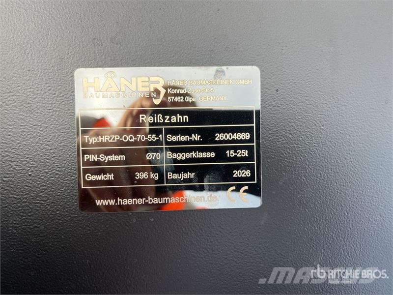 Haener HRZP-OQ-70-55-1 Excavator Ripper (Unused) Scarificateur