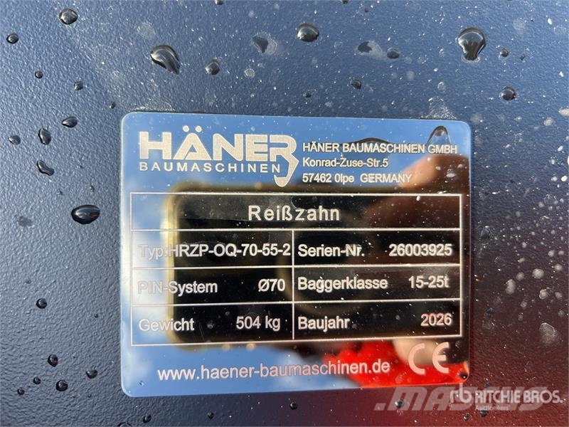  Haener HRZP-OQ-70-55-2 Excavator Ripper (Unused) خداشات