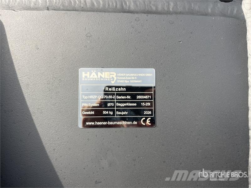 Haener HRZP-OQ-70-55-2 Excavator Ripper (Unused) Scarificateur