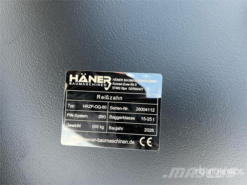 Haener HRZP-OQ-80 Ripper Excavator Ripper (Unused) Rahljalniki