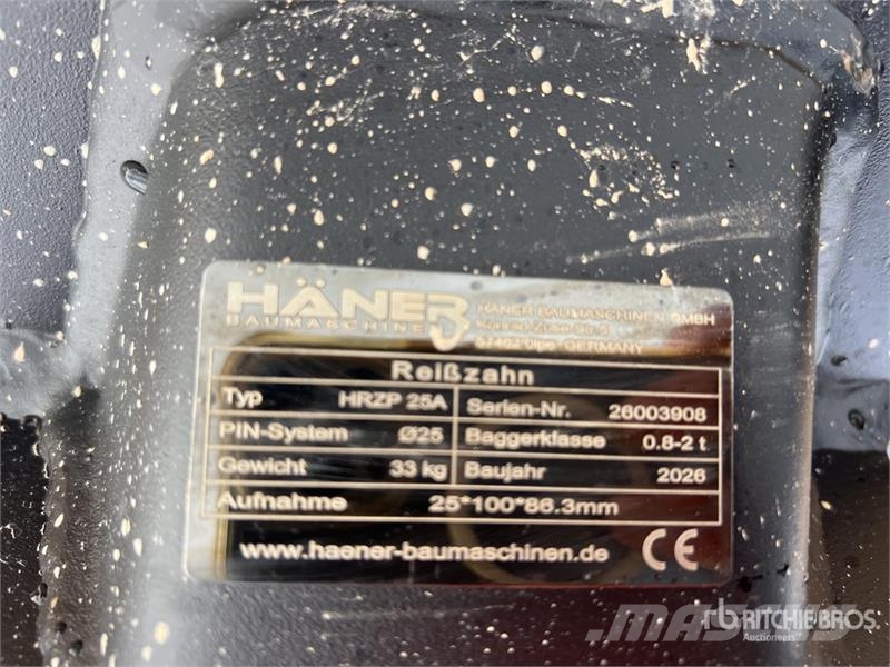 Haener HRZP25A Excavator Ripper (Unused) Spulchniarki