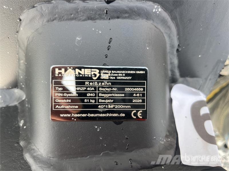 Haener HRZP40A Excavator Ripper (Unused) Scarificateur