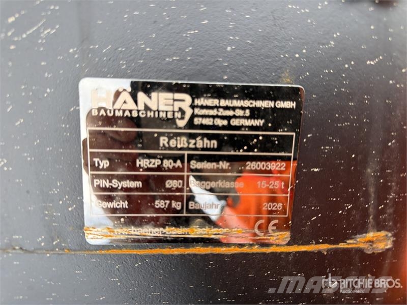  Haener HRZP80-A Excavator Ripper (Unused) خداشات