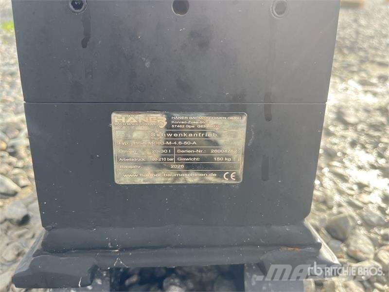  Haener HSA-MS03-M-4.6-50-A Swing Drive (Unused) مكونات أخرى