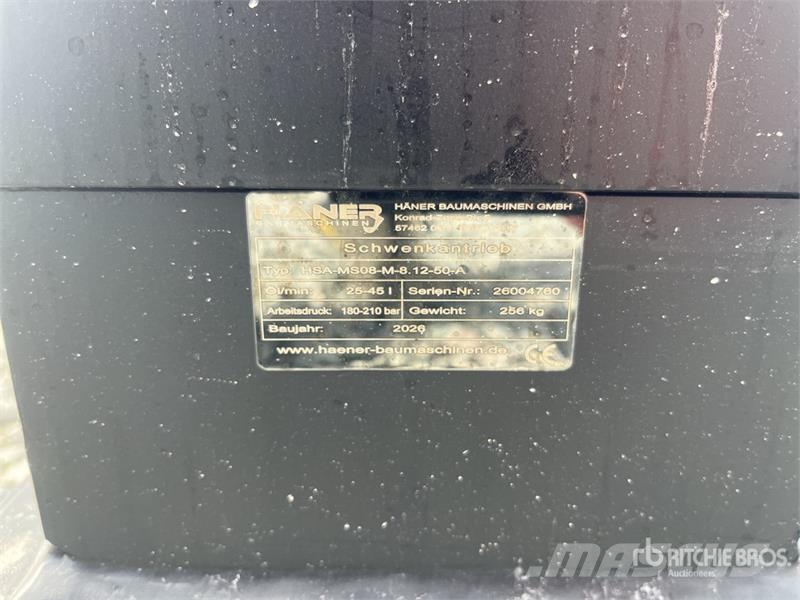  Haener HSA-MS08-M-8.12-50-A Swing Drive (Unused) مكونات أخرى