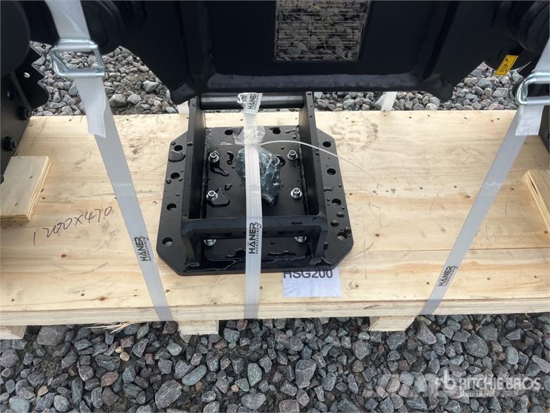  Haener HSG200 Q/C Rotating Excavator Grapple (Unus Pašgrābji