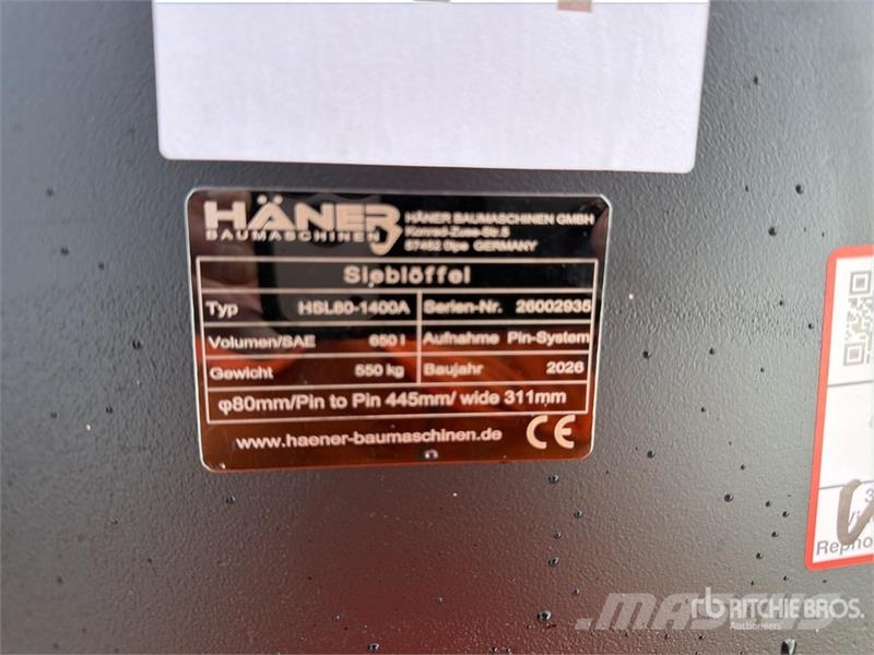  Haener HSL80-1400A 1400 mm Skeleton Excavator Buck دلاء