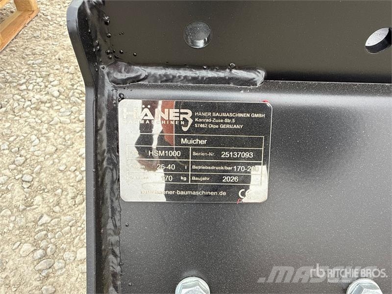  Haener HSM1000 Flail Mower (Unused) Kosilnice