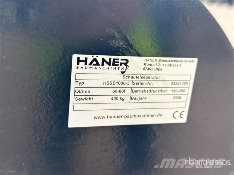 Haener HSSB1000-3 Godet Cribleur Star Separator Ex Ostale komponente