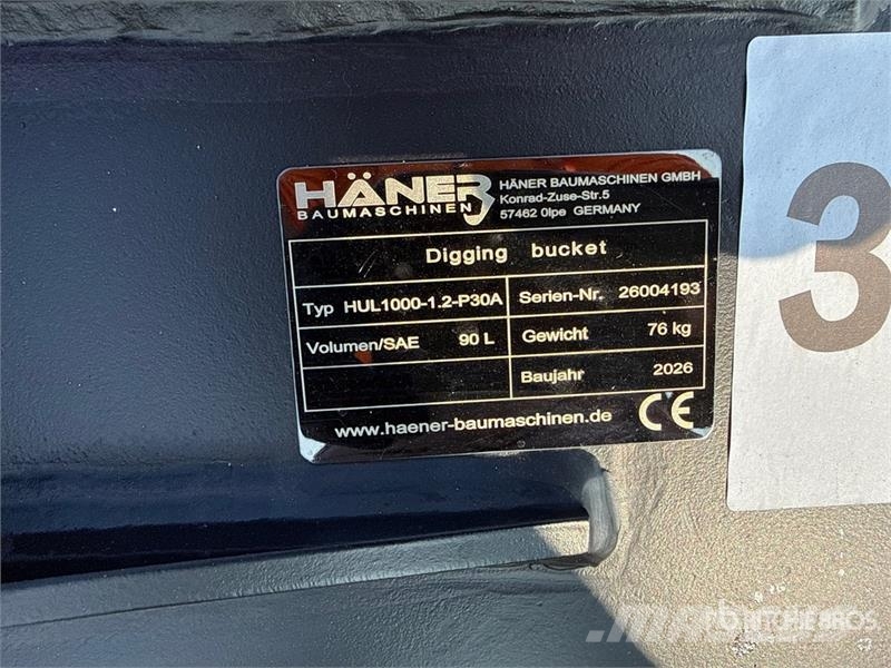 Haener HUL1000-1.2-P30A Universal Excavator Bucket دلاء
