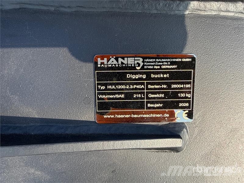 Haener HUL1000-12.3-P40A Universal Excavator Bucke دلاء