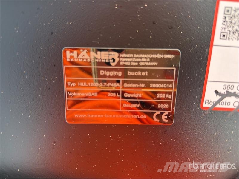  Haener HUL1200-3.7-P45A 1200 mm Digging Excavator  دلاء