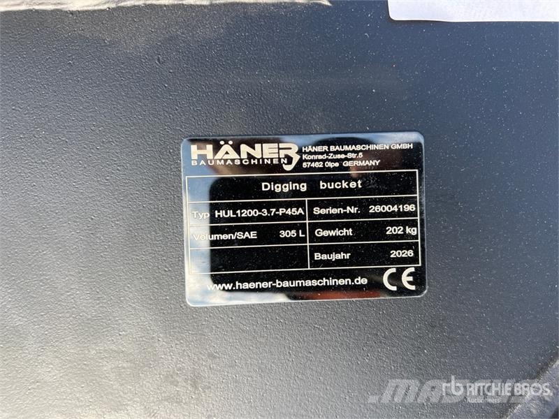  Haener HUL1200-3.7-P45A Universal Excavator Bucket Kovalar