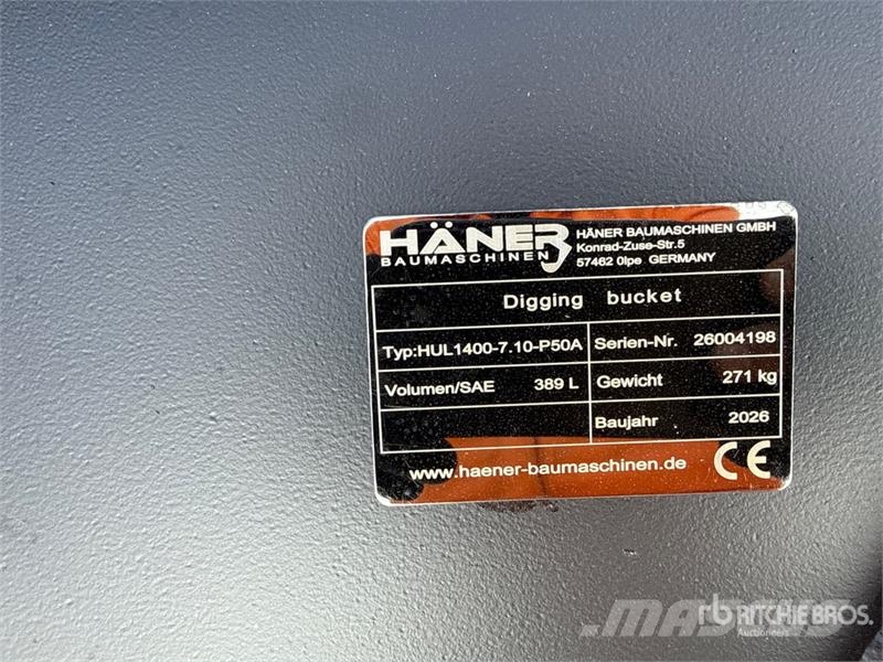 Haener HUL1400-7.10-P50A Universal Excavator Bucke دلاء