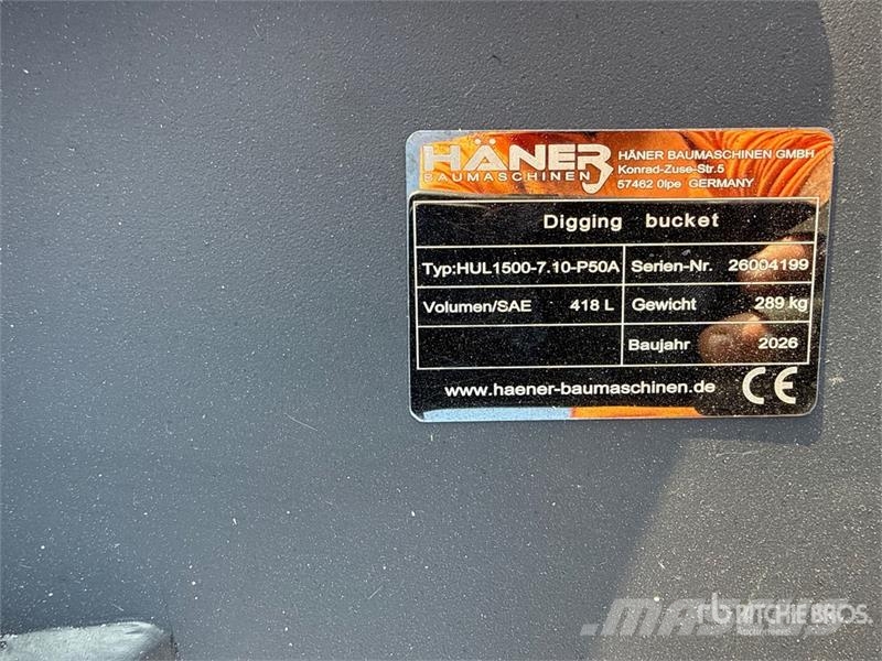 Haener HUL1500-7.10-P50A Universal Excavator Bucke دلاء
