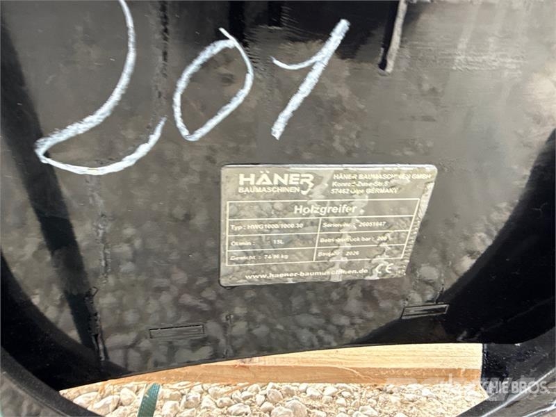 Haener HWG1000.30 Log Grapple (Unused) Захват