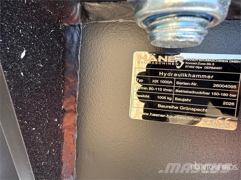 Haener HX1000A Hydraulic Breaker (Unused) Чукове/Раздробители